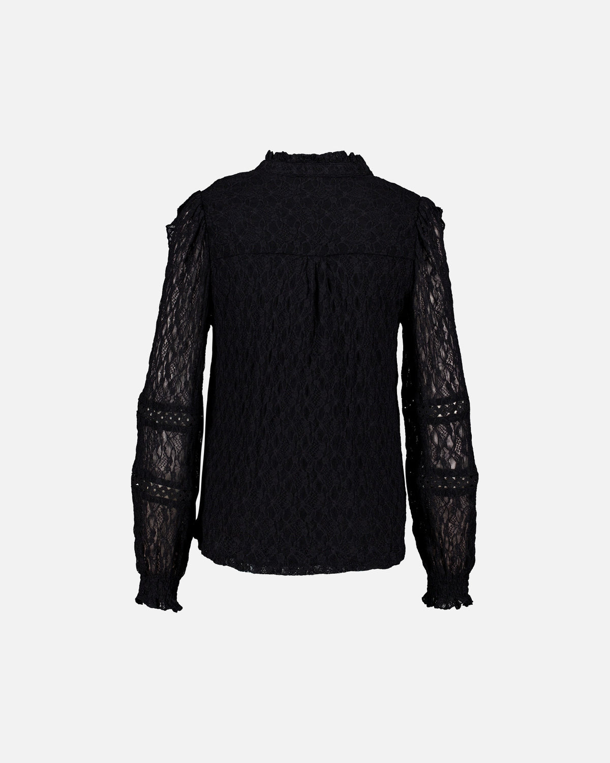 FLOYD Bluse Demi Lace - Black
