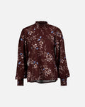 FLOYD Bluse Juliet Glory - Dk Brown