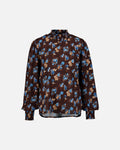 FLOYD Bluse Juliet Ros - Dark Brown