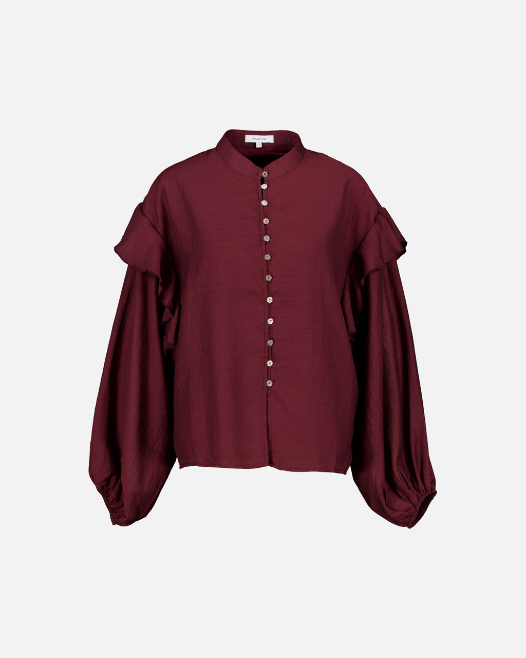 FLOYD Bluse Lolita Uni - Deep Cherry