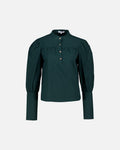 FLOYD Bluse Nadia Uni - Dark Green