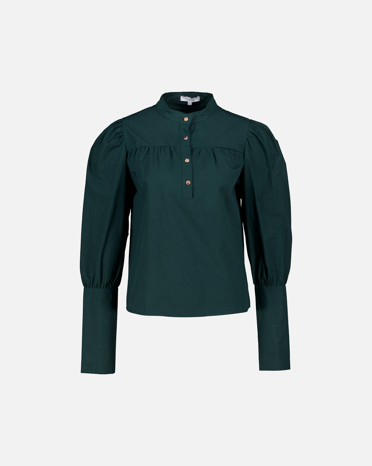 FLOYD Bluse Nadia Uni - Dark Green