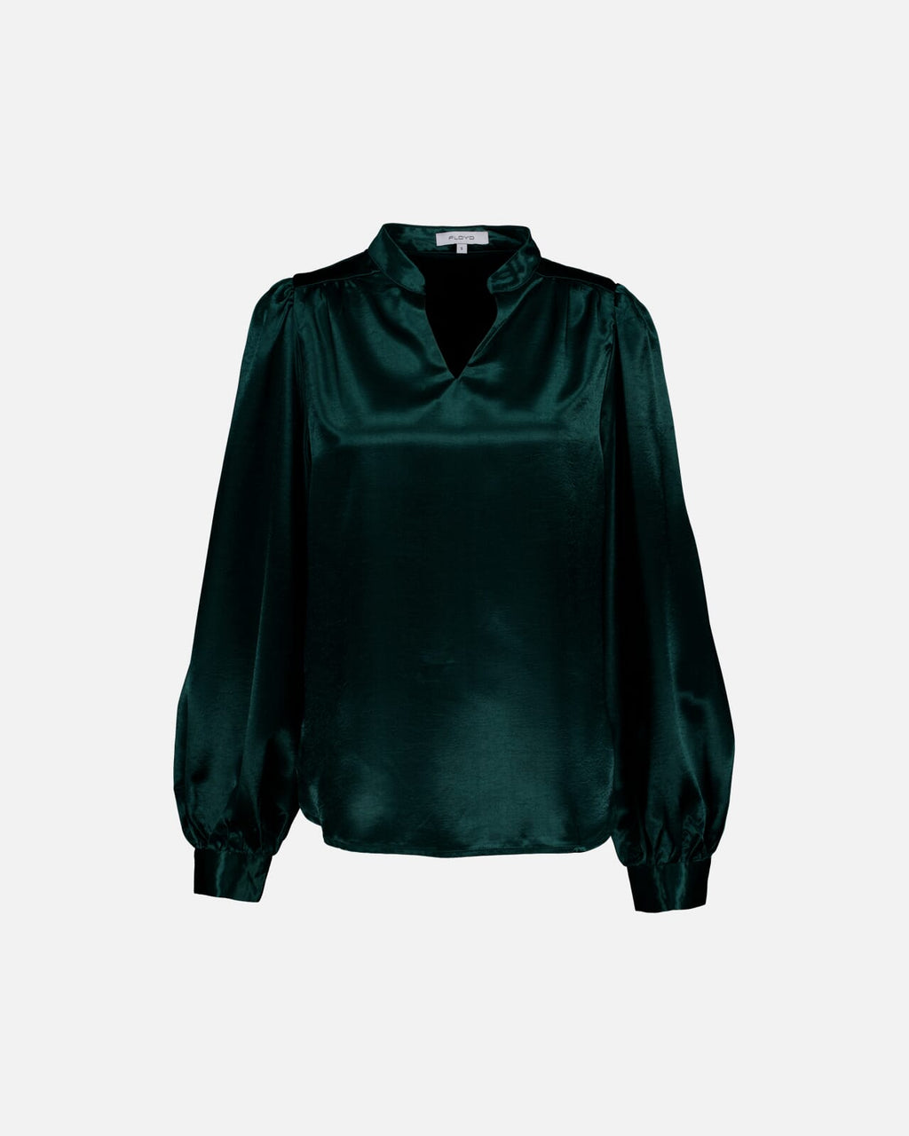 FLOYD Bluse Nara Satin - Dark Green