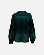 FLOYD Bluse Nara Satin - Dark Green