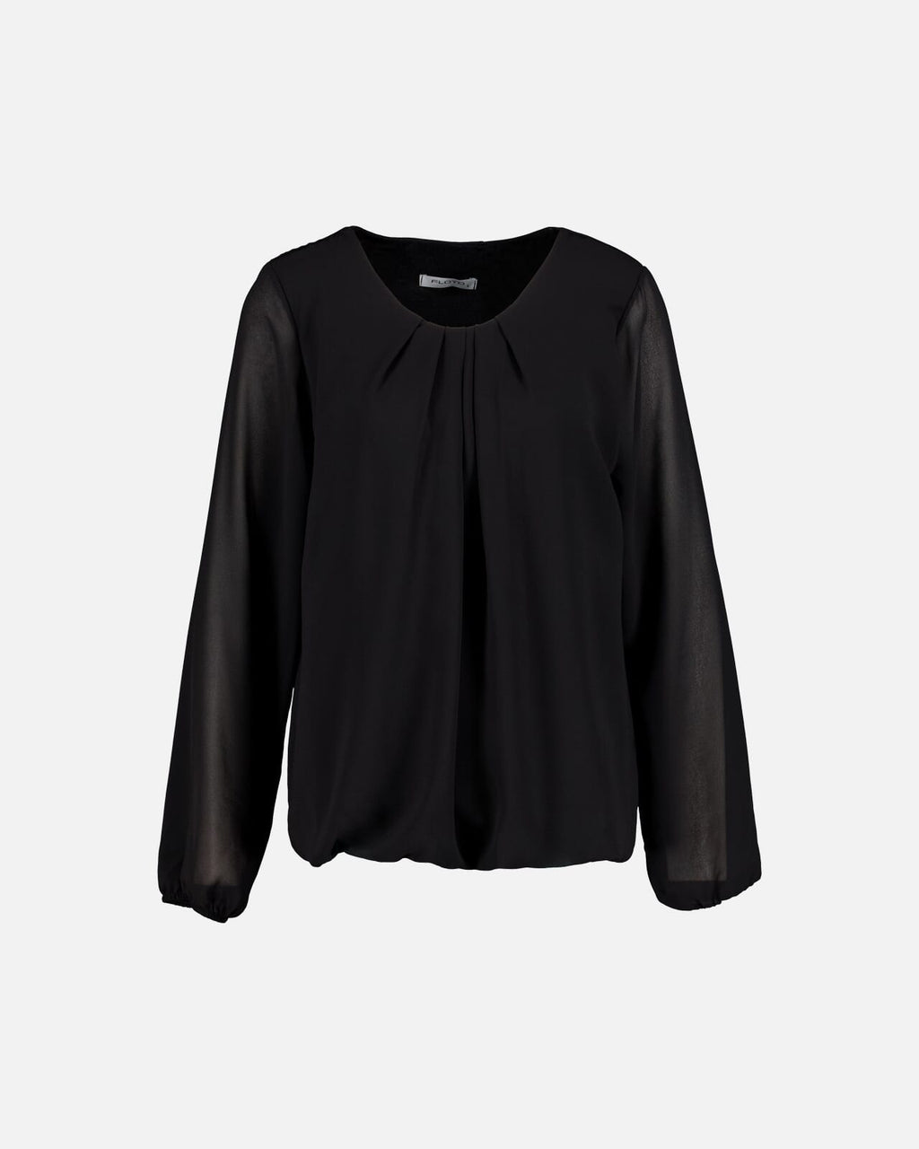 FLOYD Bluse Tamara L/S Lace - Black