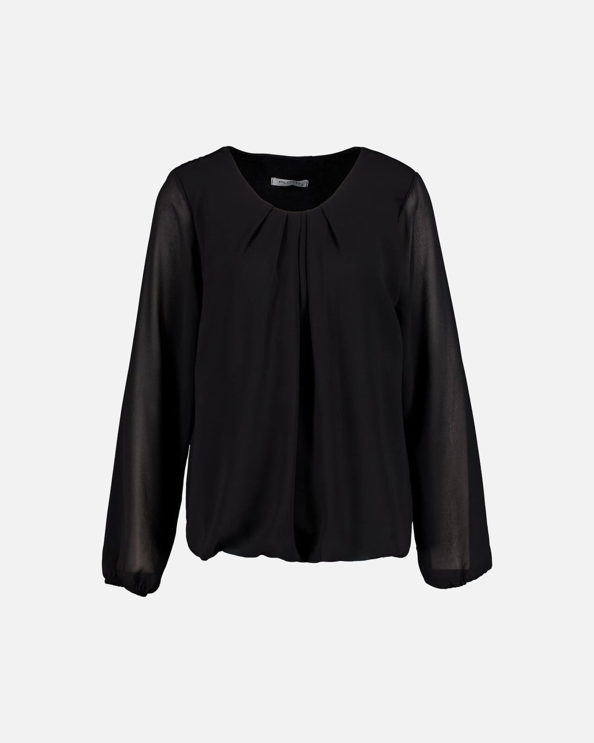 FLOYD Bluse Tamara L/S Lace - Black