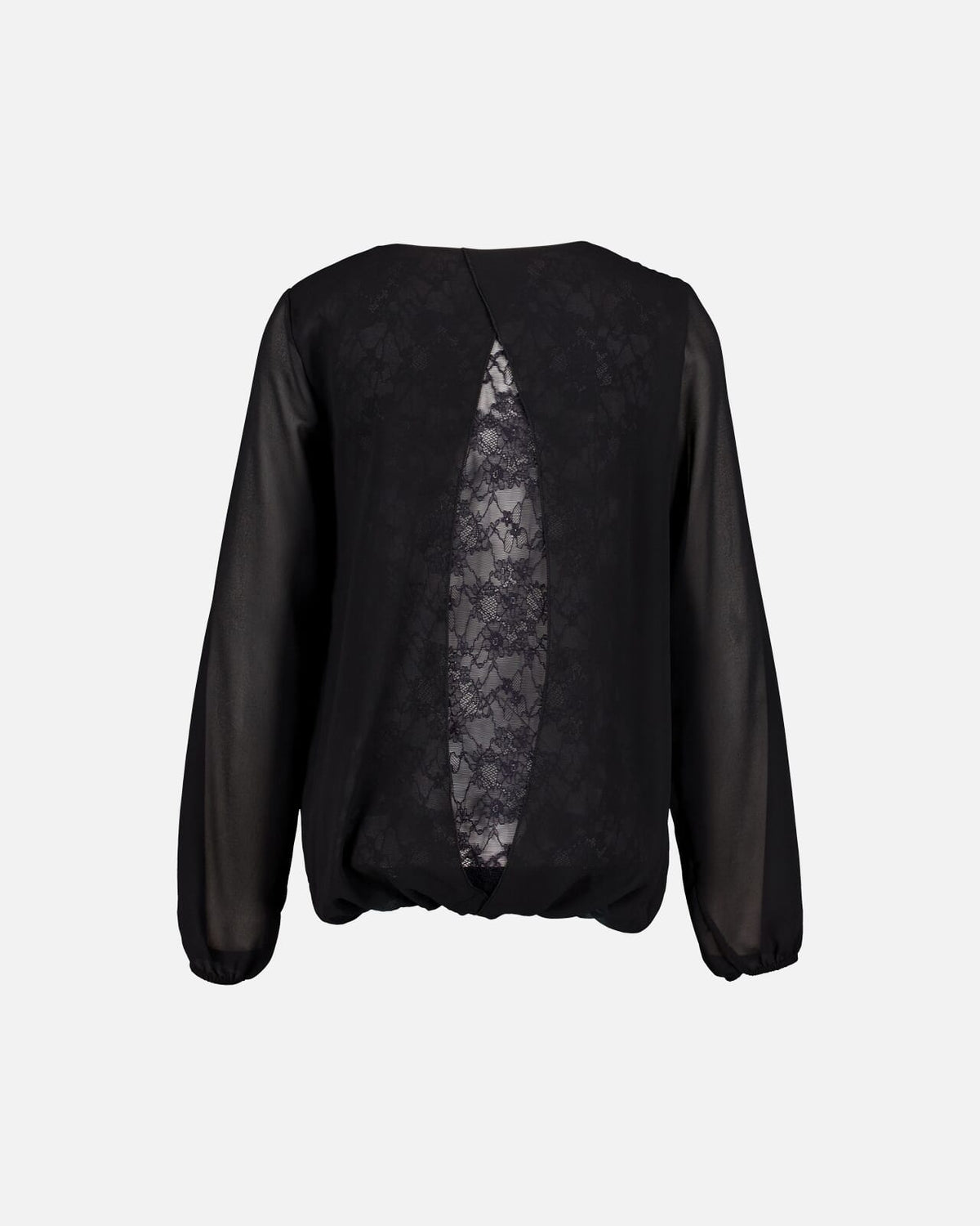FLOYD Bluse Tamara L/S Lace - Black
