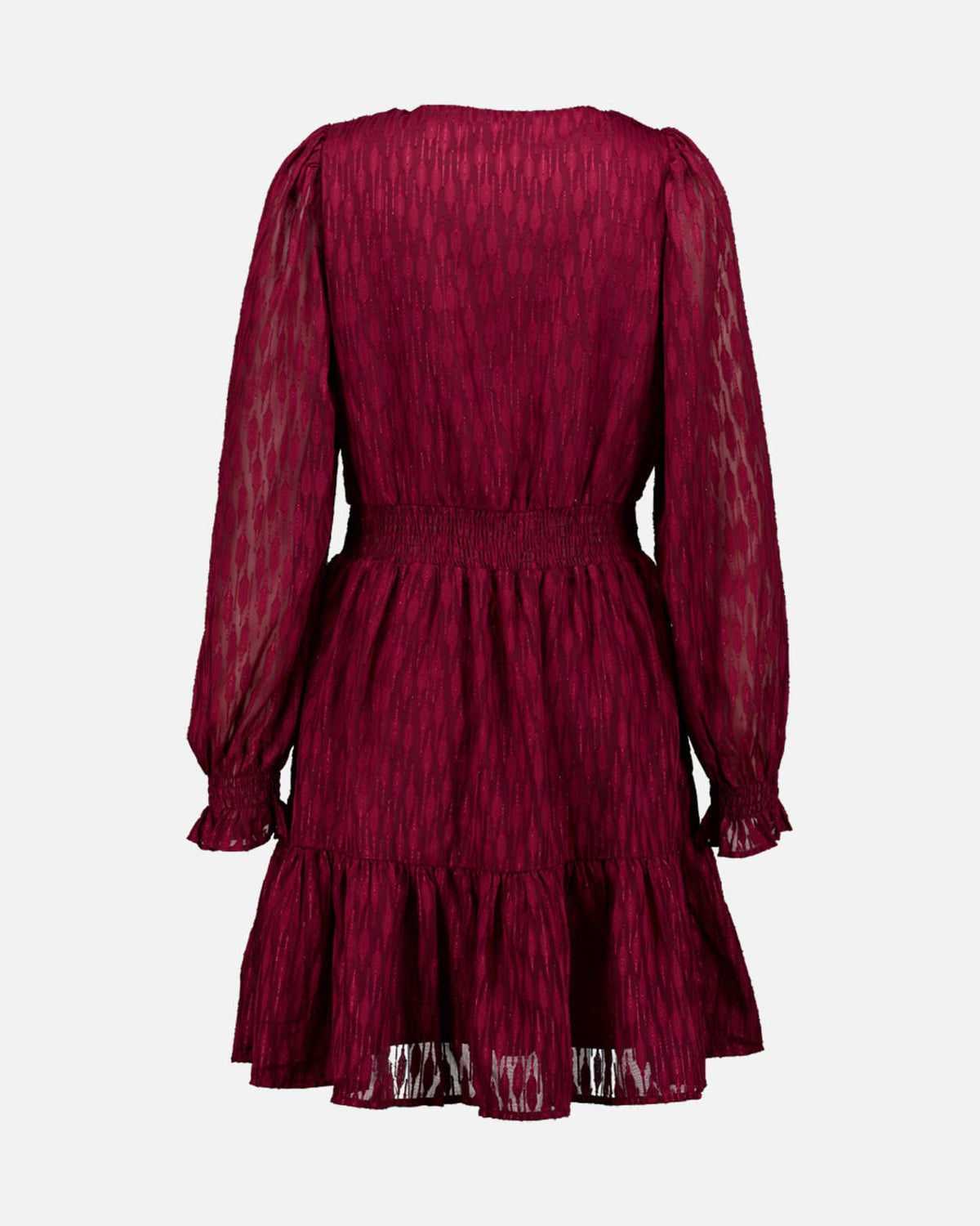 FLOYD Kjole Eloisa Lurex - Bordeaux