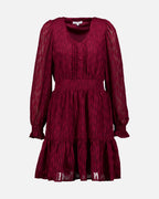FLOYD Kjole Eloisa Lurex - Bordeaux