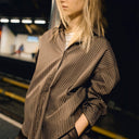 Skjorte Bibi Stripe Cotton