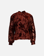 FLOYD Bluse Filippa Flock - Brick