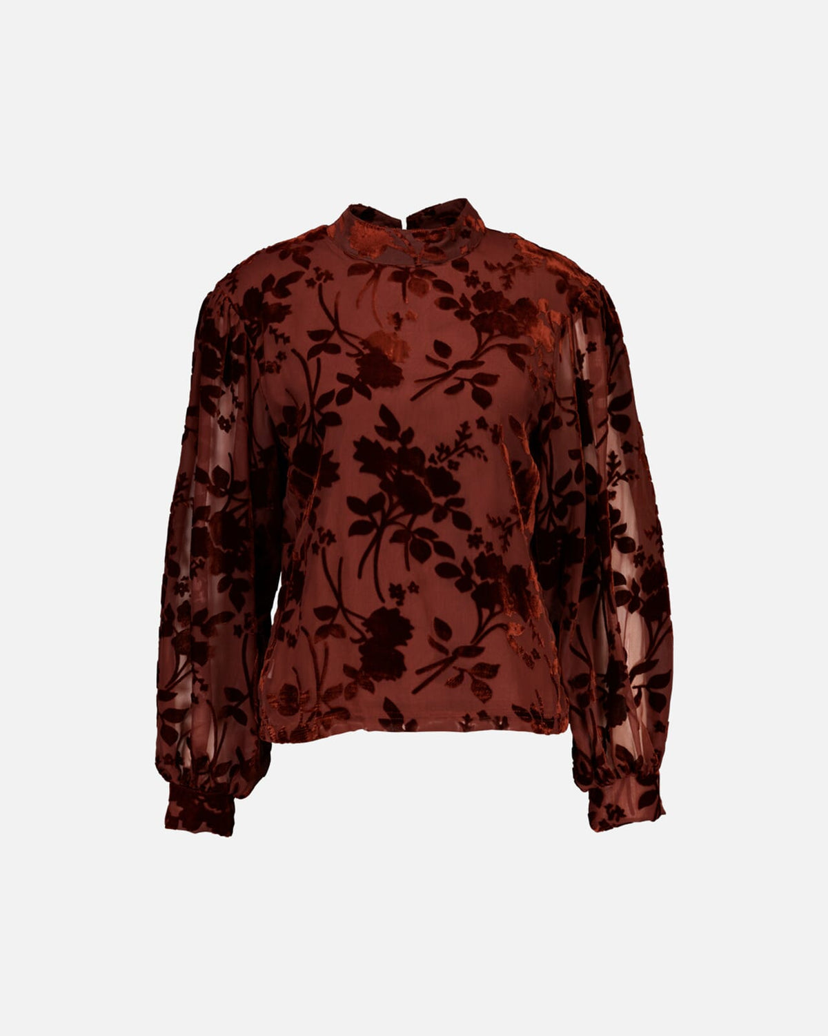 FLOYD Bluse Filippa Flock - Brick
