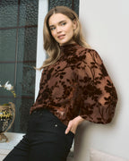 FLOYD Bluse Filippa Flock - Brick