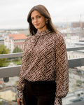 FLOYD Bluse Seena - Chocolate