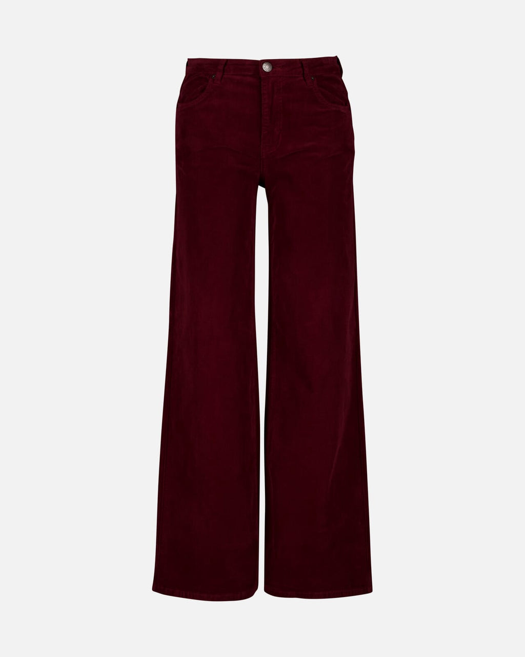FLOYD Bukse Nicoline Cord - Deep Cherry