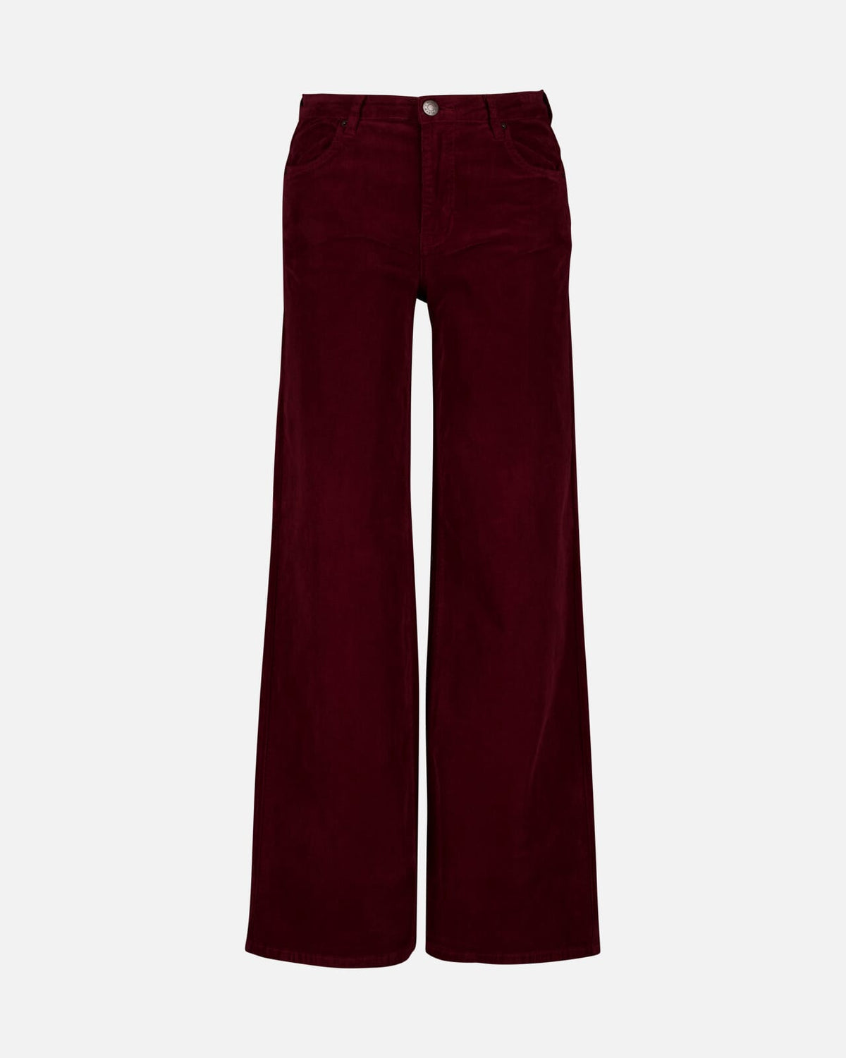 FLOYD Bukse Nicoline Cord - Deep Cherry
