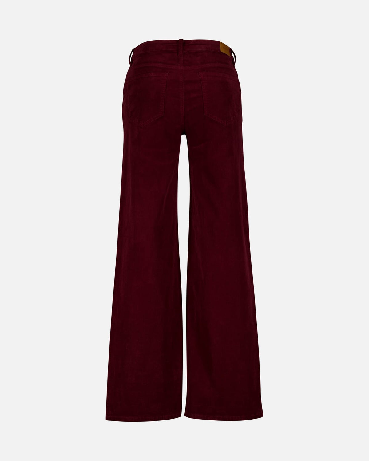 FLOYD Bukse Nicoline Cord - Deep Cherry