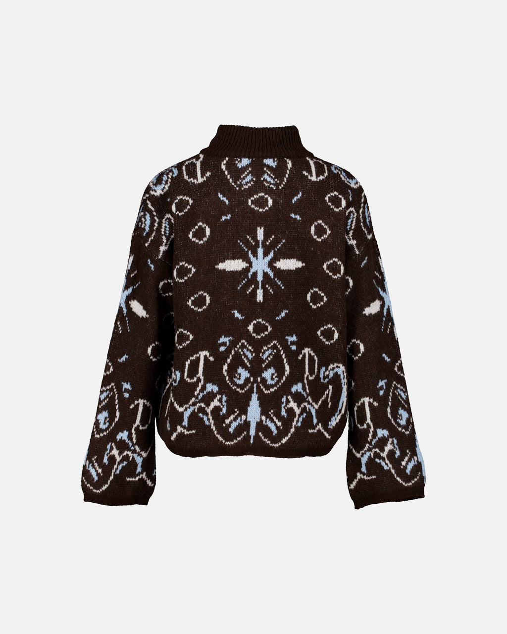 FLOYD Strikket Cardigan Tiara Bandana - Brown