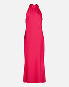 FLOYD Maxikjole Ronja Satin - Cerise