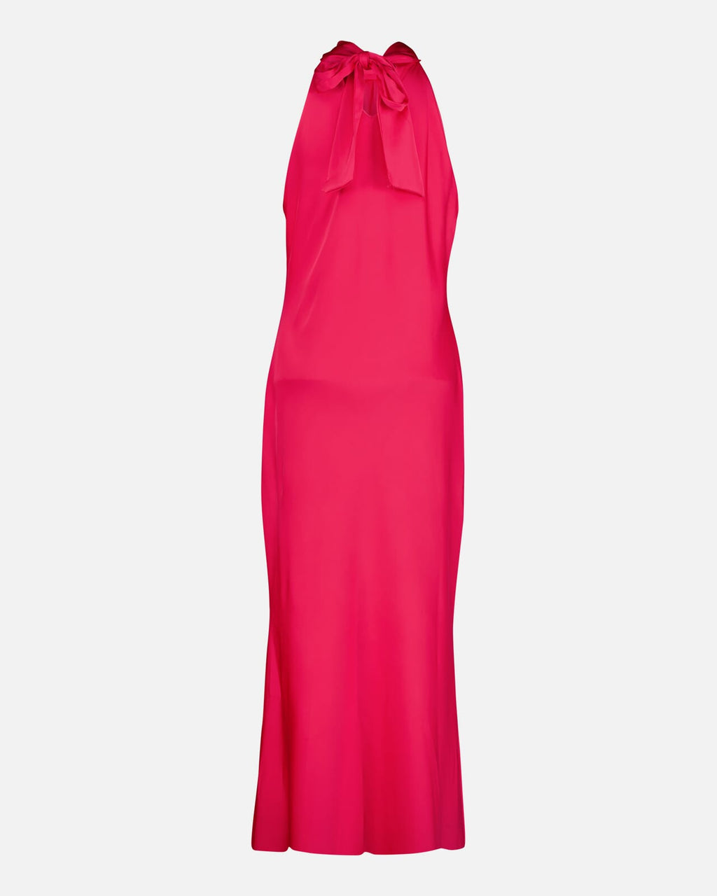 FLOYD Maxikjole Ronja Satin - Cerise