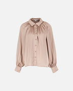 FLOYD Skjorte Oprah Satin - Champagne