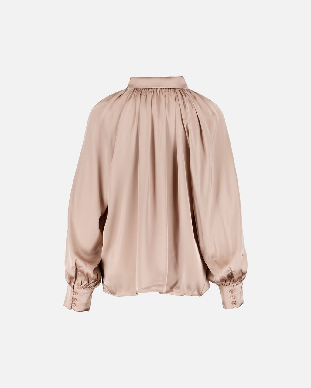 FLOYD Skjorte Oprah Satin - Champagne