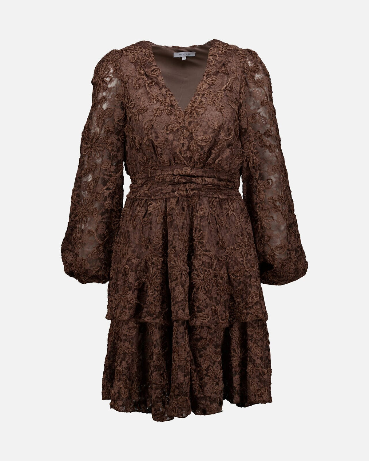 FLOYD Kjole Lovella Lace - Chocolate