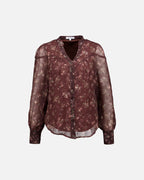 FLOYD Bluse Olivia Mina - Chocolate