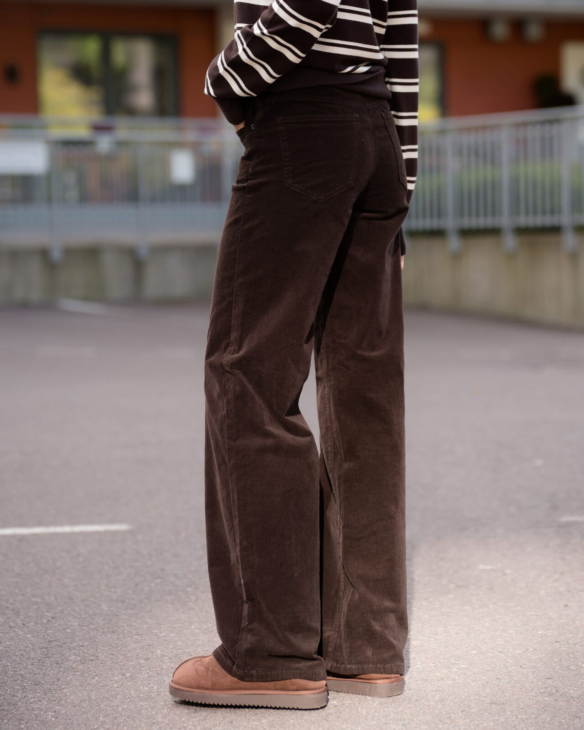 FLOYD Bukse Nicoline Cord - Chocolate