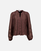 FLOYD Bluse Tuva - Chocolate