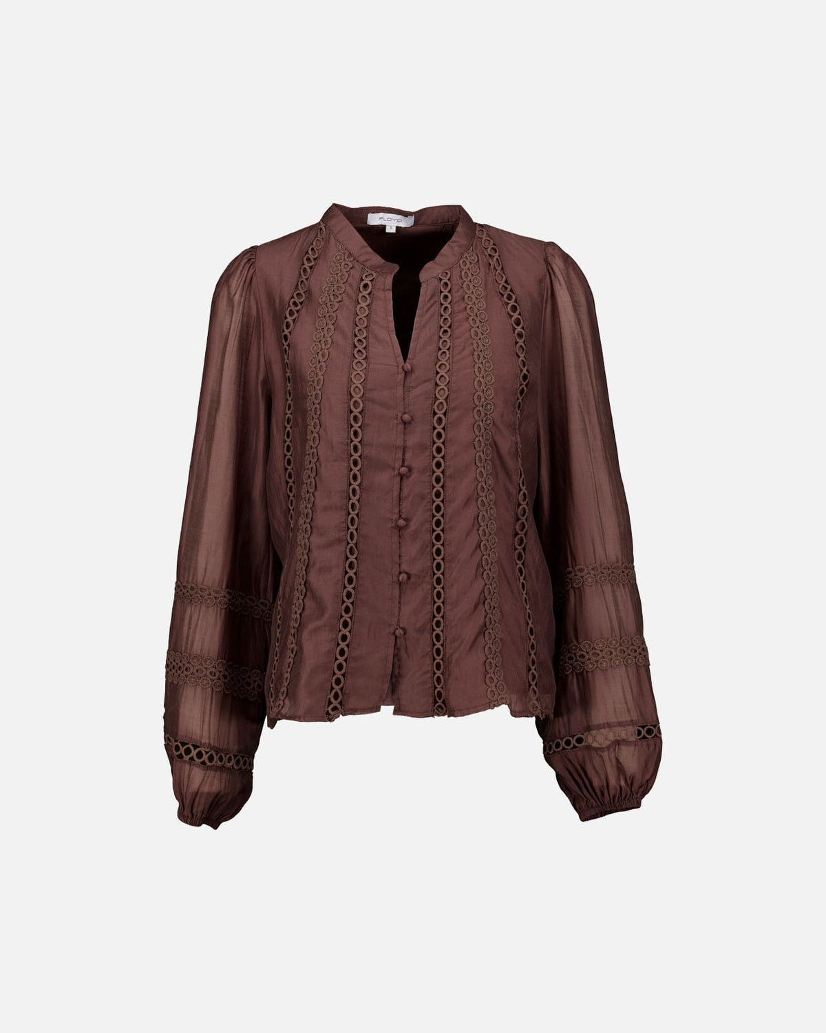 FLOYD Bluse Tuva - Chocolate