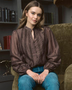 FLOYD Bluse Tuva - Chocolate