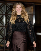 FLOYD Blondebluse Clarisa - Black