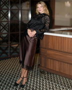 FLOYD Blondebluse Clarisa - Black