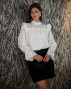 FLOYD Bluse Lene Lace - Cream