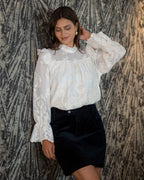 FLOYD Bluse Lene Lace - Cream