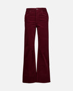 FLOYD Bukse Hana Cord - Deep Cherry