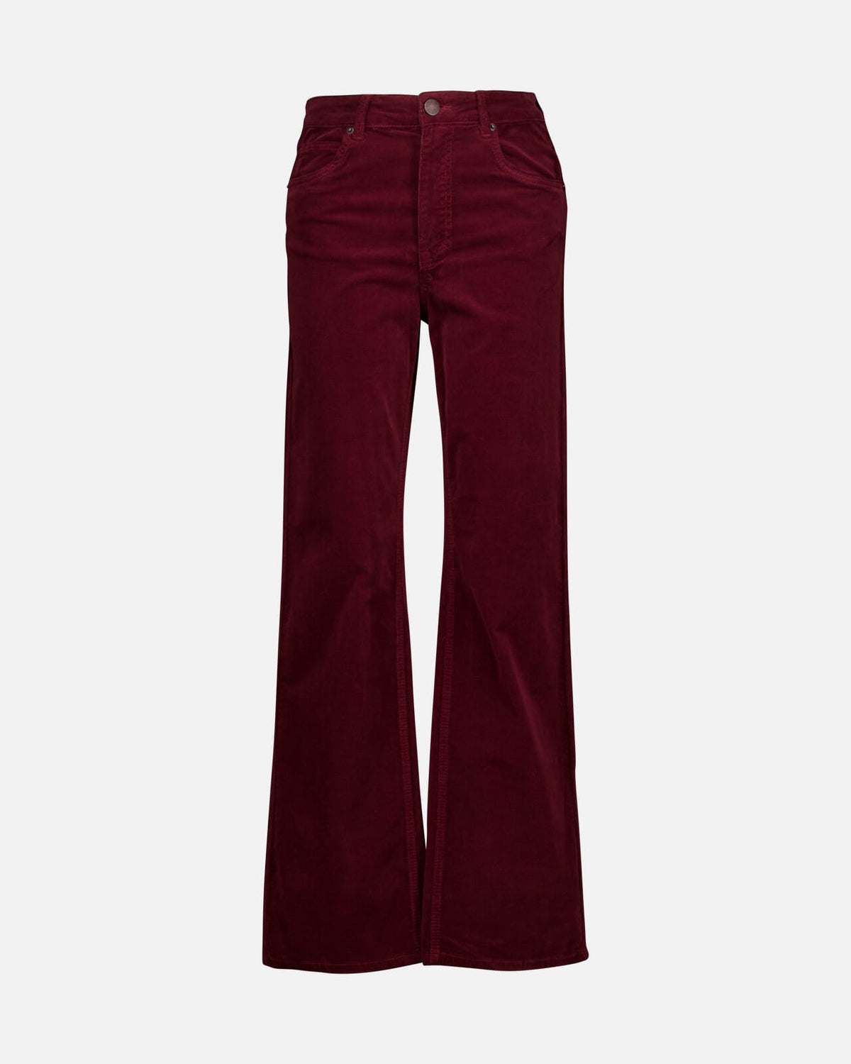 FLOYD Bukse Hana Cord - Deep Cherry