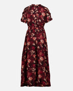 FLOYD Maxikjole Loline Oda - Deep Cherry