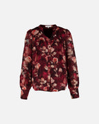 FLOYD Bluse Olivia Oda - Deep Cherry