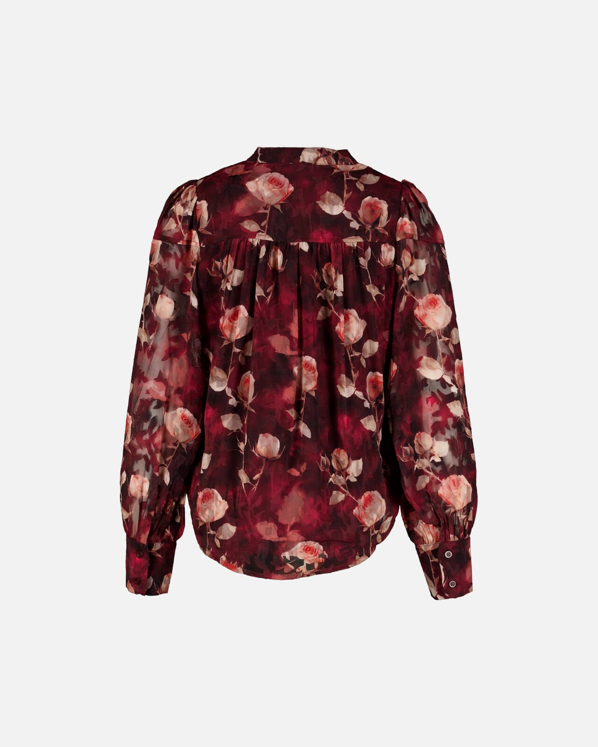 FLOYD Bluse Olivia Oda - Deep Cherry