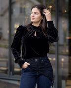 FLOYD Topp Devon Velvet - Black