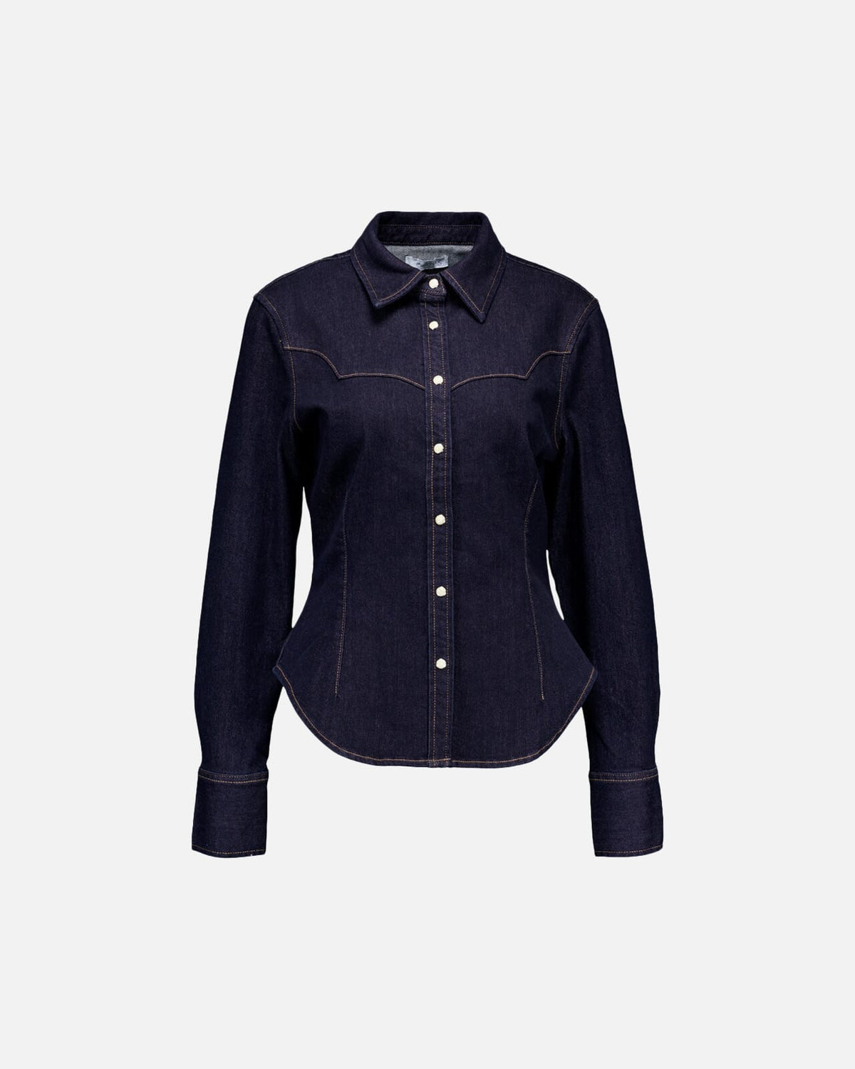 FLOYD Denimskjorte Dolly Denim - Dark Blue