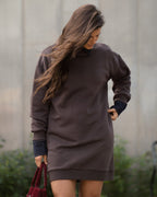 FLOYD Genserkjole Dalila - Dark Brown
