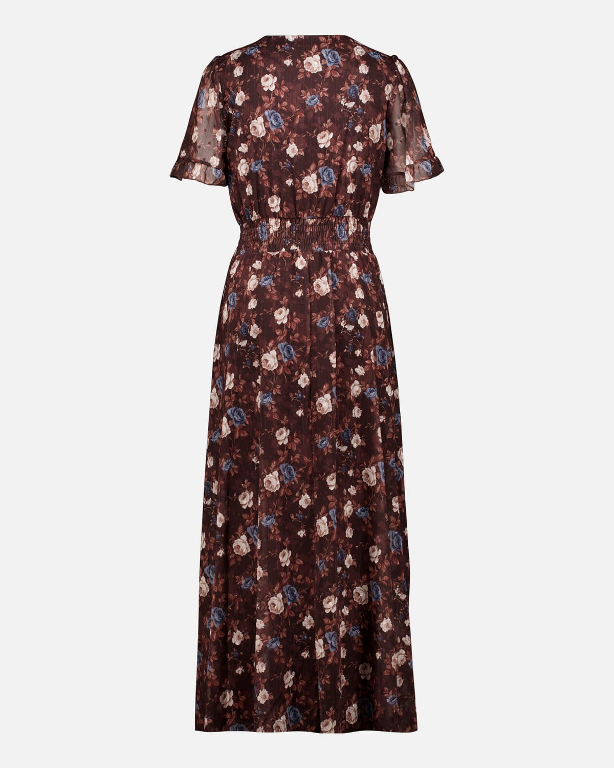 FLOYD Maxikjole Liane V Sally - Dark Brown