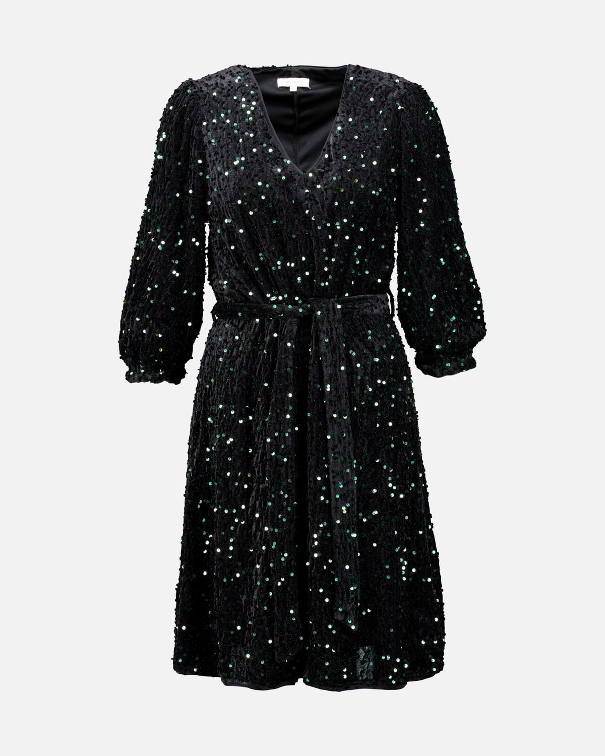 FLOYD Paljettkjole Feline Paljet - Dark Green