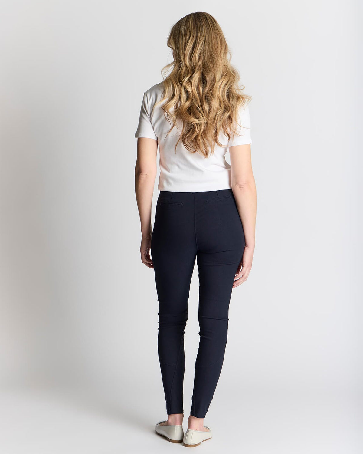 FLOYD Stretchbukse Emma 180A - Navy