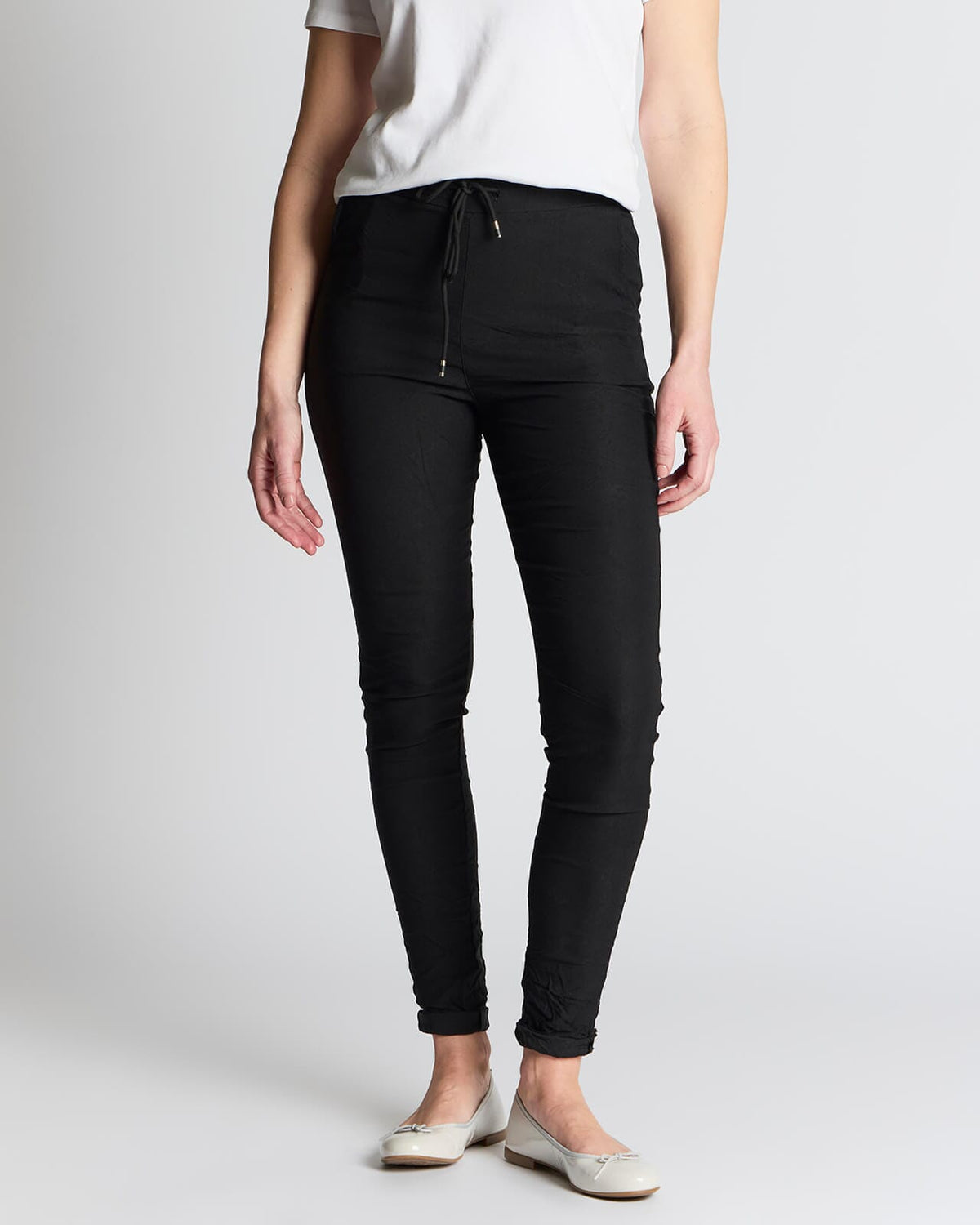 FLOYD Bukse Geany Uni Bengalina - Black