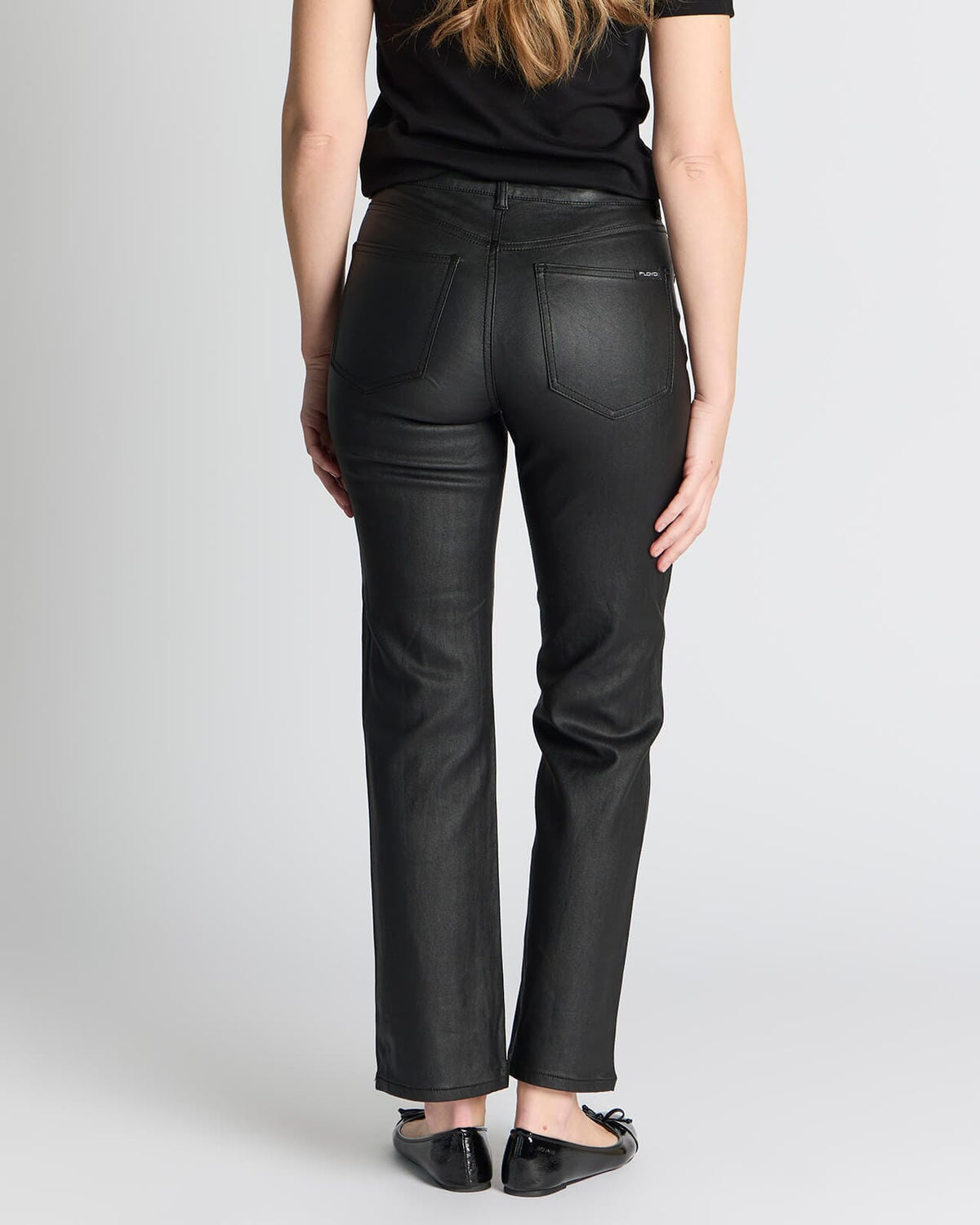 FLOYD Skinnbukse Hana 514 - Black 32"