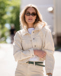 FLOYD Denimjakke Abek 5790 - Ivory